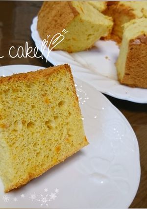 にんじんの米粉入りシフォンケーキ-レシピのメイン写真