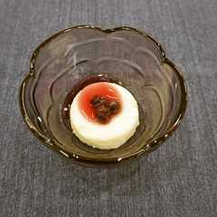 รูปของ 大豆のレアチーズケーキ