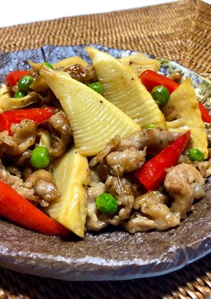 豚肉と筍・パプリカの中華炒め☆-レシピのメイン写真