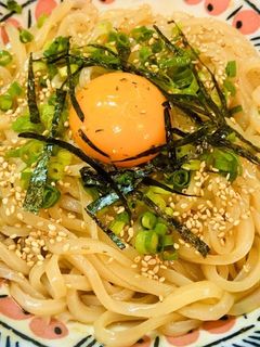 冷凍うどんで簡単!油そば風うどん-レシピのメイン写真