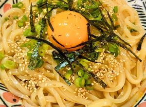 冷凍うどんで簡単！油そば風うどん-レシピのメイン写真
