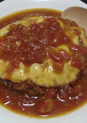 いつもと違うハンバーグソース❤（トマト）-レシピのメイン写真
