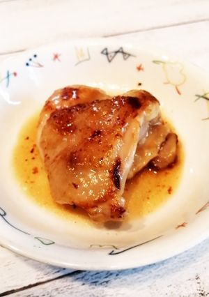 保育園の鶏肉のレモンソースがけ-レシピのメイン写真