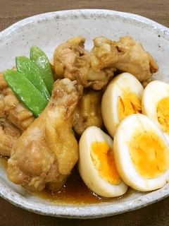 作りおきに!鶏肉とゆで卵の煮物-レシピのメイン写真