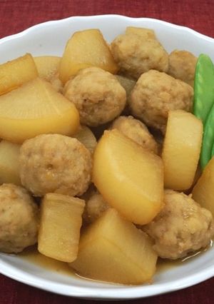 作りおきに！大根と肉団子の煮物-レシピのメイン写真