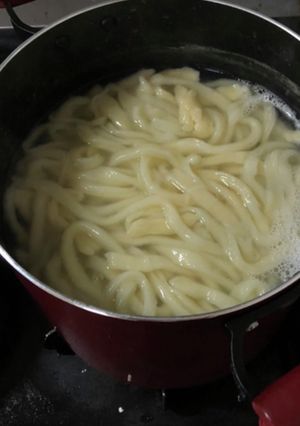 〜簡単釜揚げうどん風〜-レシピのメイン写真