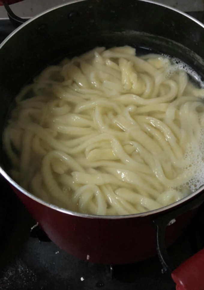 〜簡単釜揚げうどん風〜-レシピのメイン写真