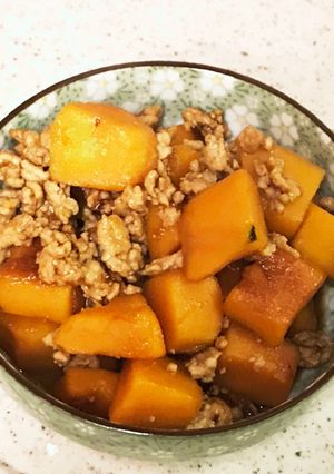 かぼちゃそぼろ-レシピのメイン写真
