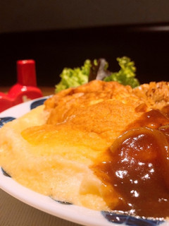 プロ直伝!ふわふわスフレオムライス-レシピのメイン写真