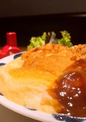 プロ直伝！ふわふわスフレオムライス-レシピのメイン写真