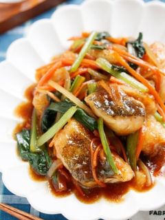 たらの中華風野菜あんかけ-レシピのメイン写真