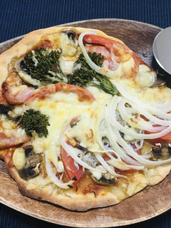 簡単手作りピザ-レシピのメイン写真