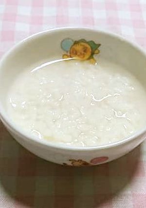 【離乳中期】８倍粥-レシピのメイン写真