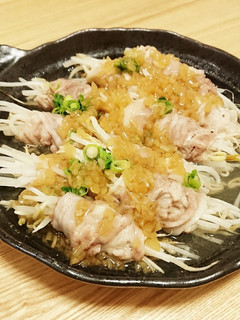 豚肉ともやしのレンチンぽん酢かけ-レシピのメイン写真