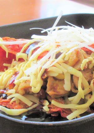鶏もも肉ともやしのカレーチーズ焼き-レシピのメイン写真