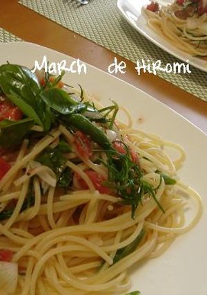 さっぱり！！ひやひやトマトの冷たいパスタ-レシピのメイン写真