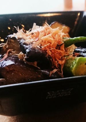 レンジで簡単1品♪ ナスとオクラの煮浸し-レシピのメイン写真