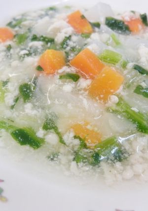 【離乳食 中期】鶏そぼろの野菜あん-レシピのメイン写真