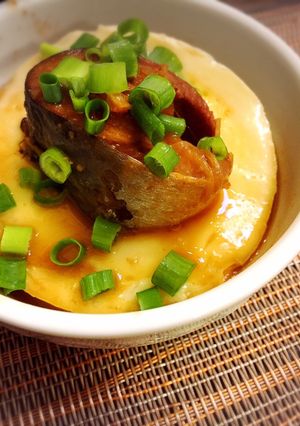 鯖味噌缶とカマンベール（チーズ）-レシピのメイン写真