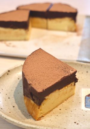 2層のチョコチーズケーキ　12cm型-レシピのメイン写真