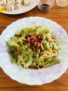 黒酢の♪油そば風 冷やし中華-レシピのメイン写真