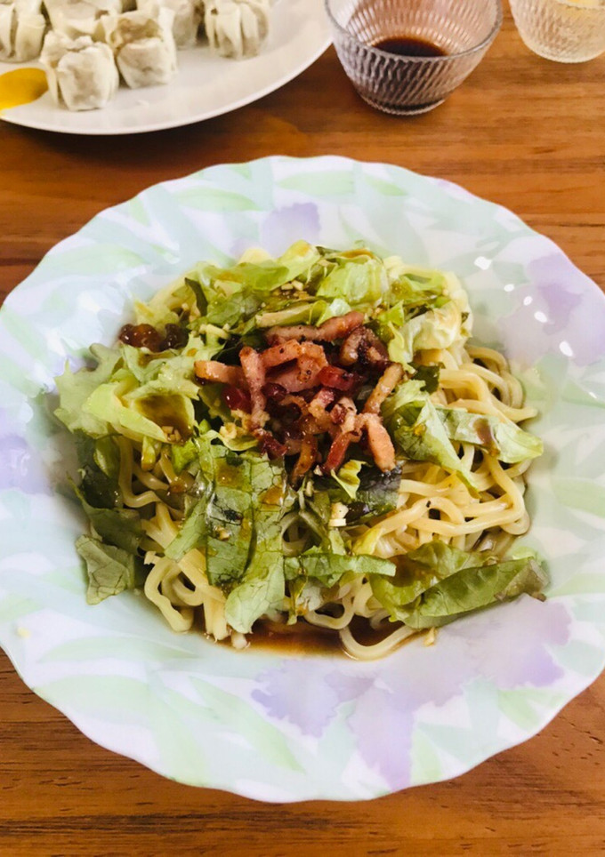黒酢の♪油そば風 冷やし中華-レシピのメイン写真