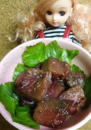 リカちゃん♡まぐろのわさびじょうゆあえ-レシピのメイン写真