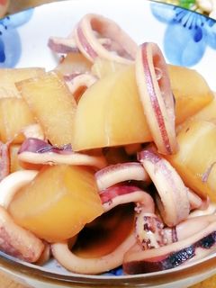 イカと大根の煮物-レシピのメイン写真