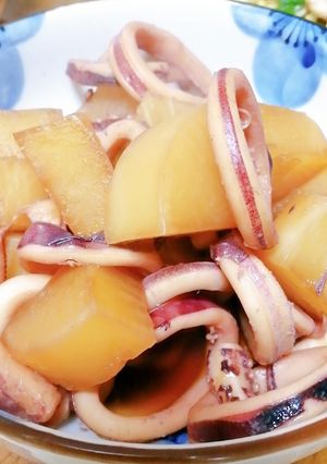 イカと大根の煮物-レシピのメイン写真