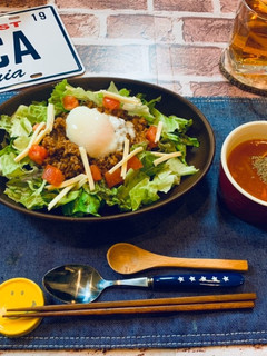 カレー粉で作るタコライス♪-レシピのメイン写真
