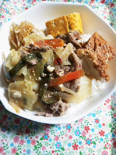 豚肉と春野菜の味噌炒め-レシピのメイン写真