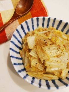 白菜とツナの蒸し煮-レシピのメイン写真