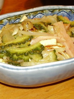 ゴーヤーのカレー炒め-レシピのメイン写真