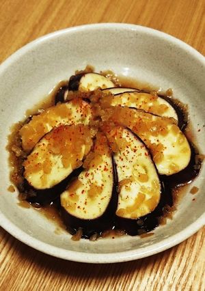 なすのレンジ蒸し-レシピのメイン写真