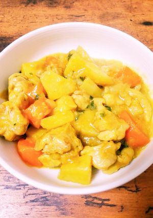 カレー粉とコンソメの一人前カレー-レシピのメイン写真