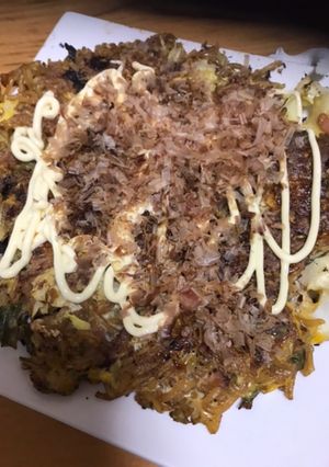 焼きそばリメイクお好み焼き-レシピのメイン写真