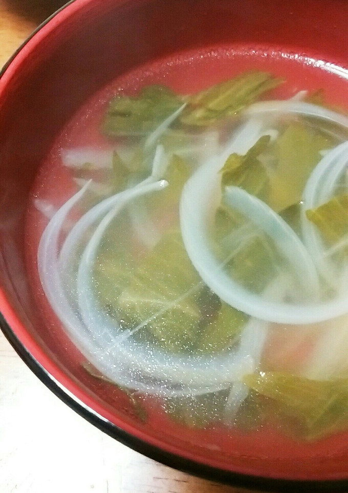 レタスと玉ねぎのスープ-レシピのメイン写真