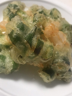 エビとオクラのかき揚げ-レシピのメイン写真