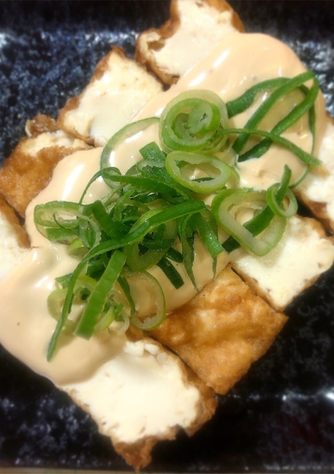 厚揚げの醤油マヨソース-レシピのメイン写真