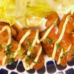 รูปของ 創味のつゆで出汁香るトリ照りマヨ