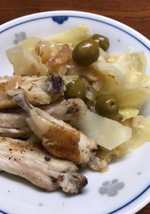 ★簡単★鶏とキャベツのビネガー煮-レシピのメイン写真