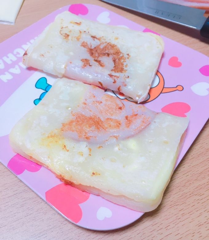 卵焼きフライパンで、もちもチーズブリトー-レシピのメイン写真