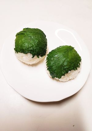 大葉のおにぎり-レシピのメイン写真