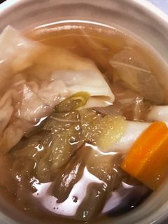 ワンタンスープ-レシピのメイン写真