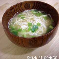 รูปของ 家族みんな大好き♥そうめんの味噌汁