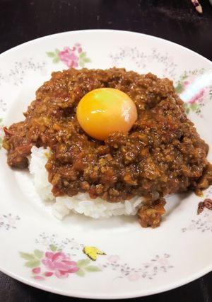 癖になるドライじゃないひき肉カレー-レシピのメイン写真