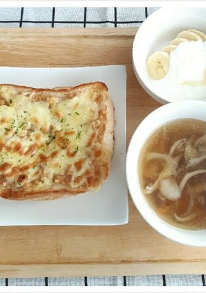 免疫力を高める食事☆納豆トースト-レシピのメイン写真