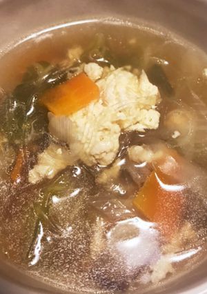春雨スープ-レシピのメイン写真