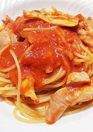 フレッシュトマトの爽やかパスタ-レシピのメイン写真