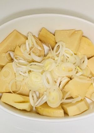 竹の子のバター酒蒸し-レシピのメイン写真